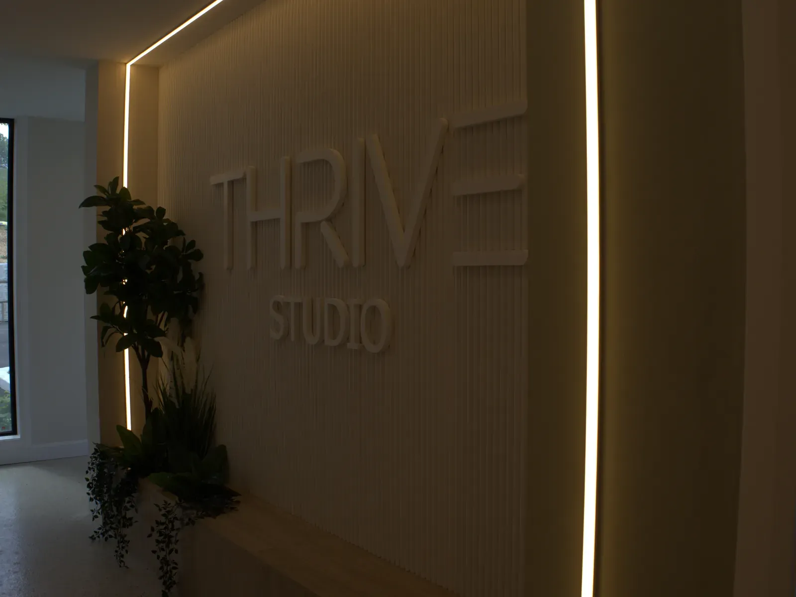 Vision Bleu permanent LED lighting in a fitness studio — view 14