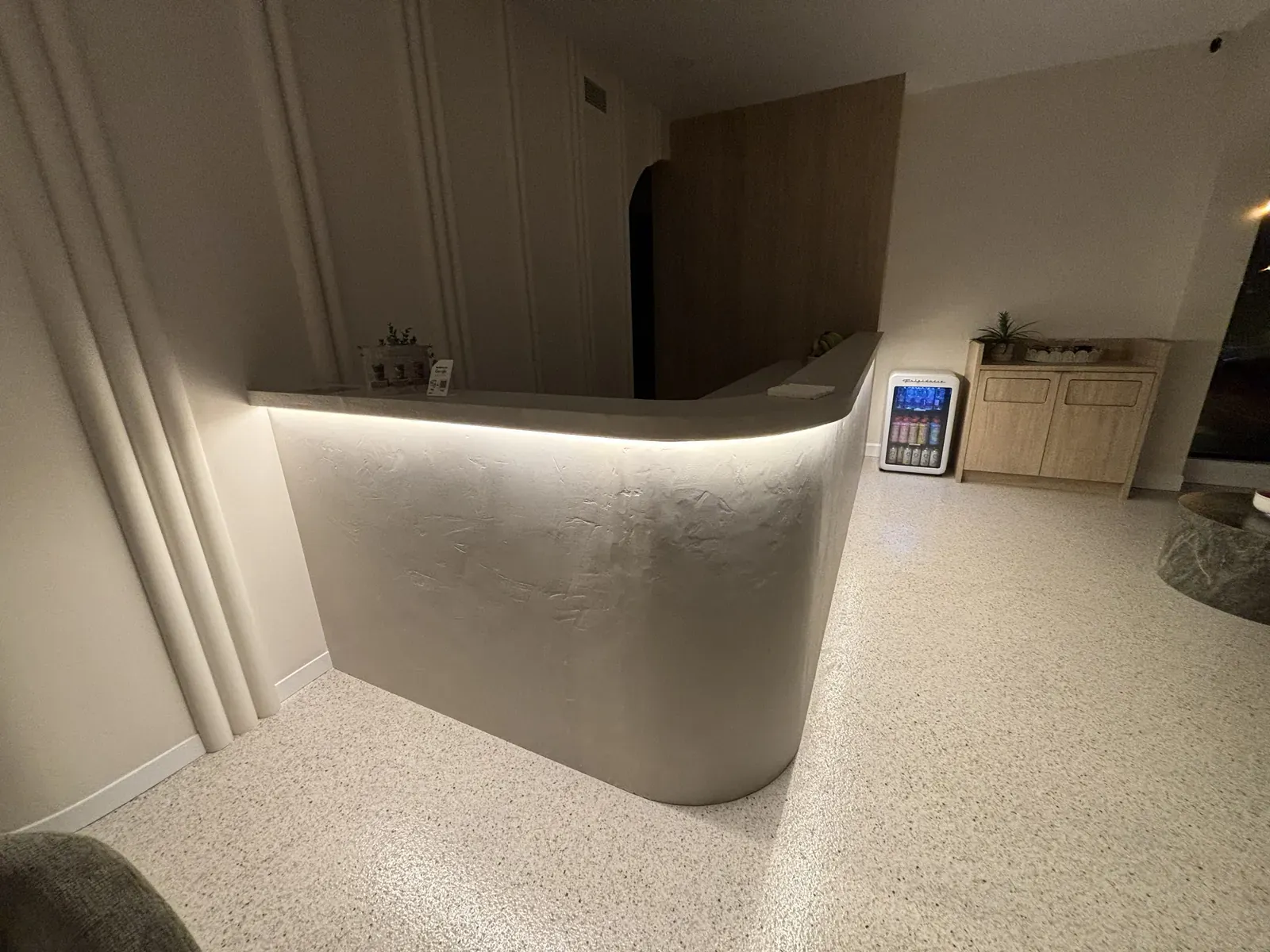 Vision Bleu permanent LED lighting in a fitness studio — view 16