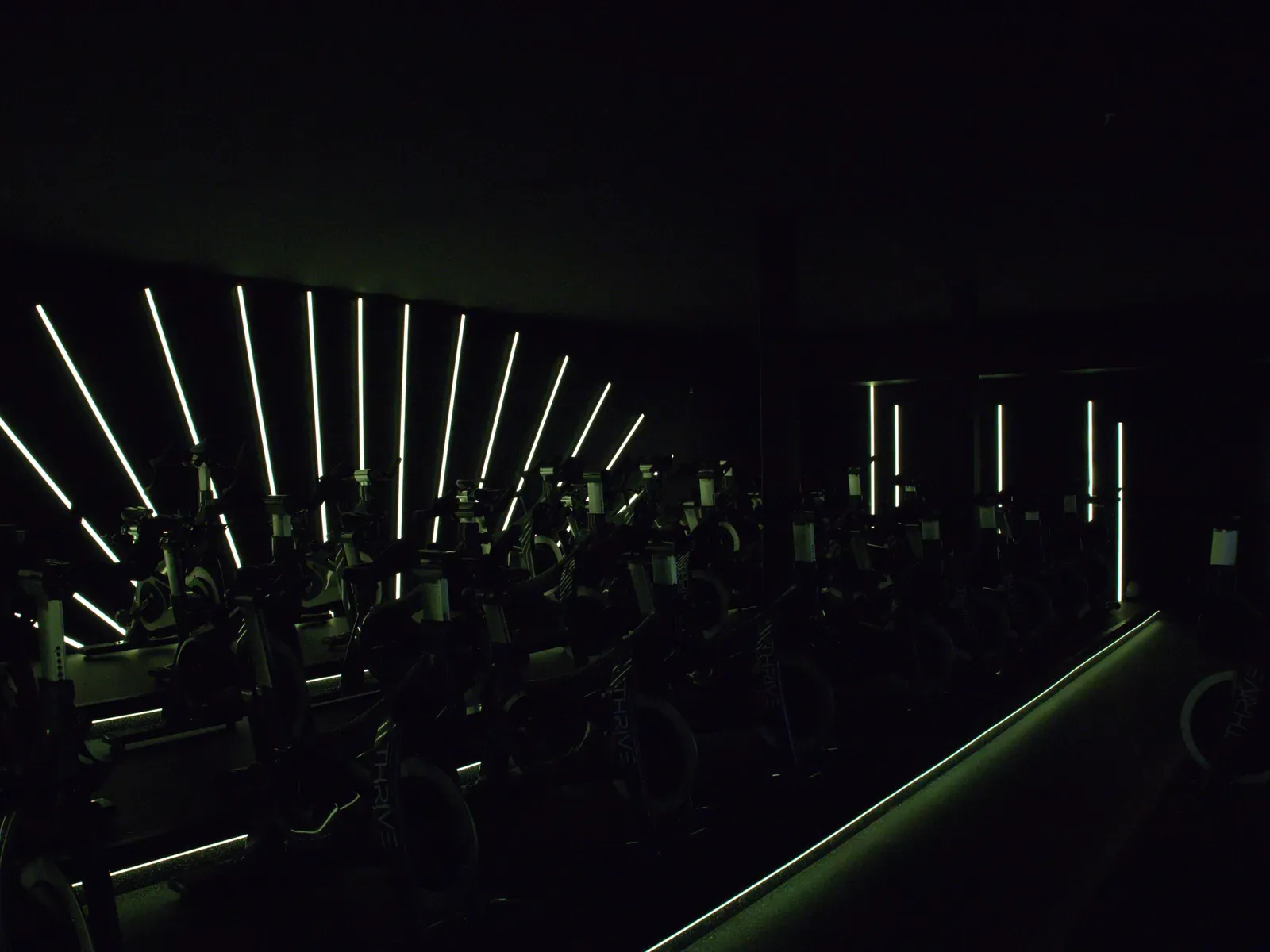 Vision Bleu permanent LED lighting in a fitness studio — view 5